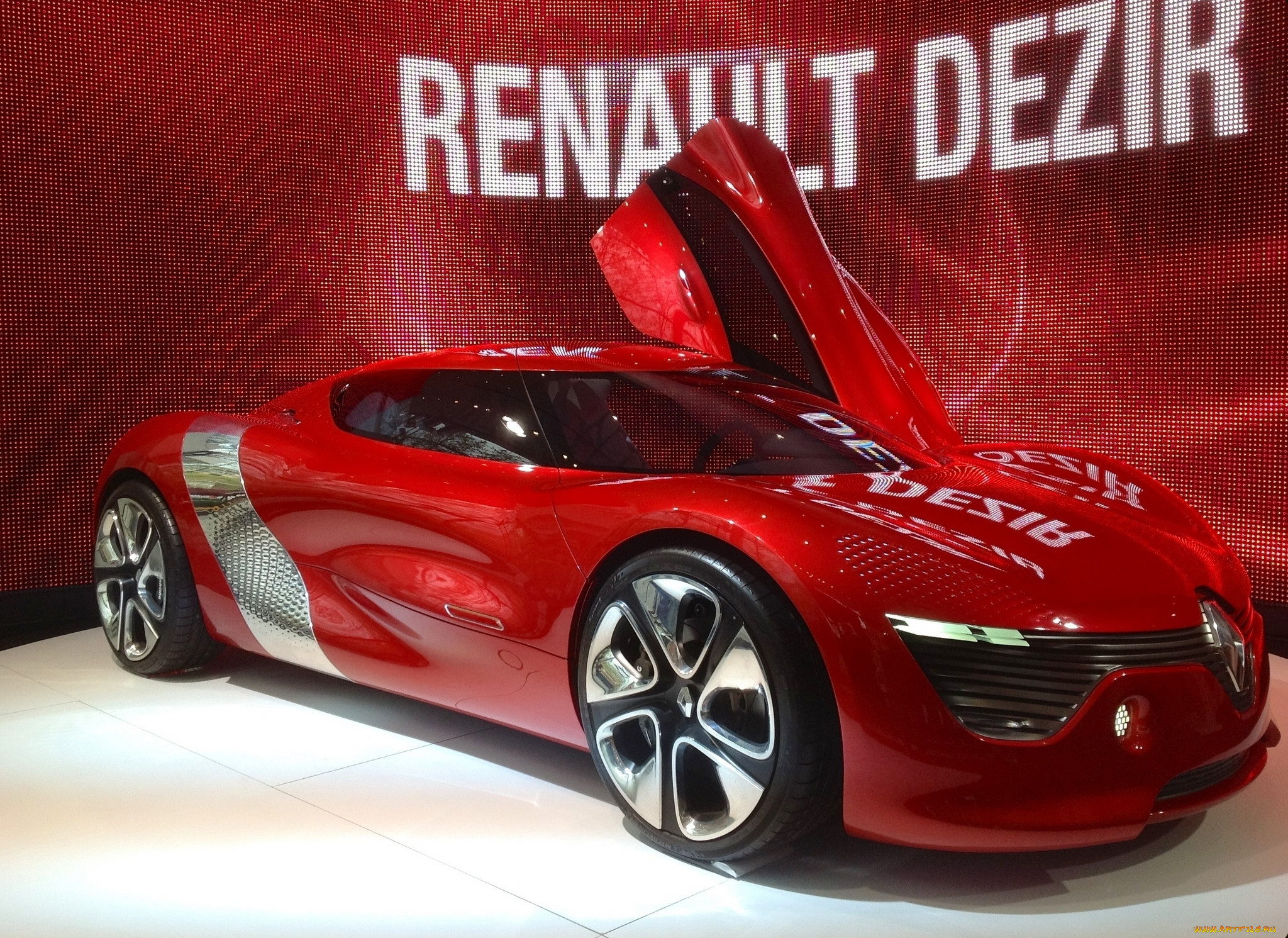 renault, dezir, , electric, concept, car